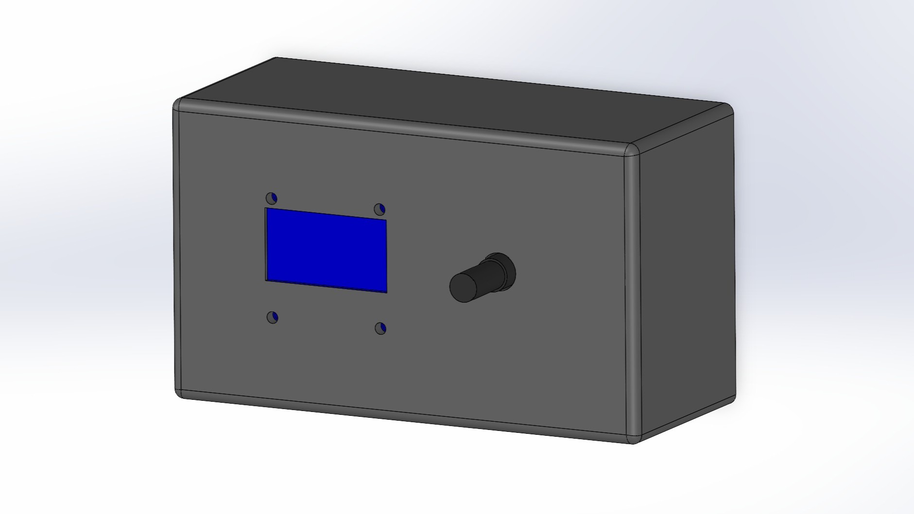 32x32 LED display control box view