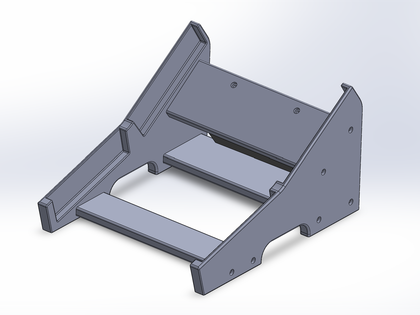 Volca Rack CAD view